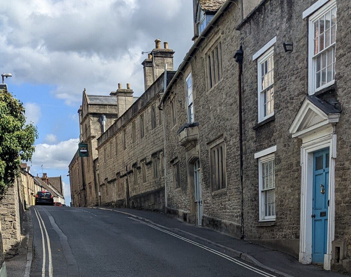 Bruton town in Somerset with independent shops and a relaxed countryside feel