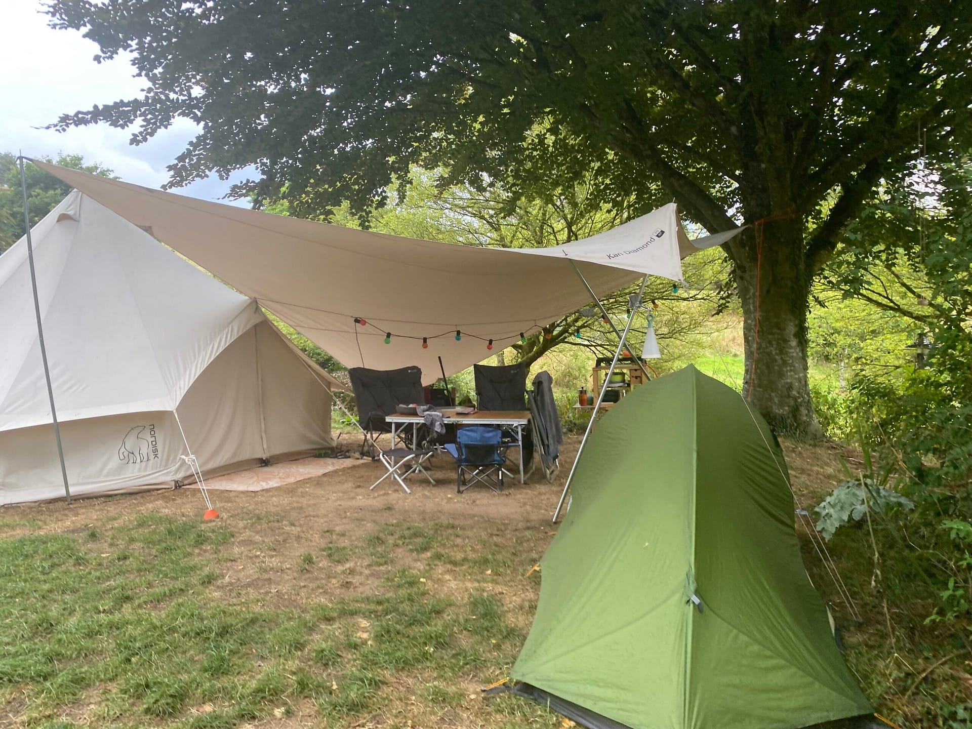 Bell tent, Batcombe Vale Campsite, Batcombe Vale, Batcombe, bruston, Somerset, Adult only, dog friendly
